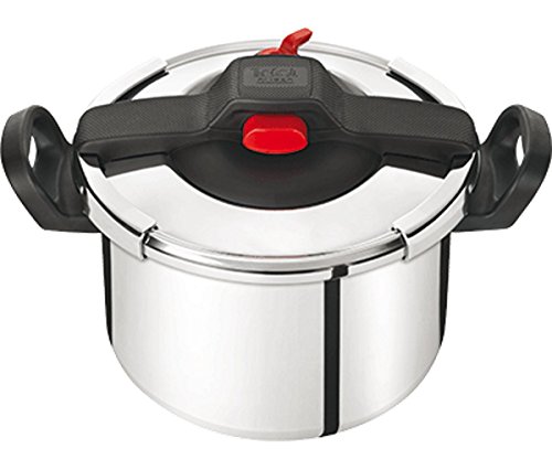 Tefal Clipso Essential Schnellkochtopf 24,5 cm, 6 L, inkl. Korbeinsatz